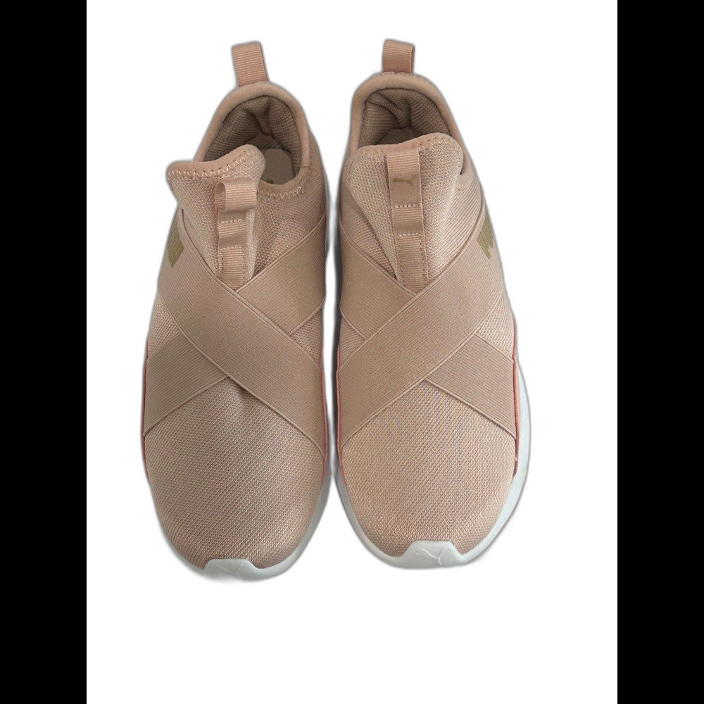 Puma Sneakers Women’s Size 7.5 Color Lotus-Rose Gold Lightweight Slip-on Shoe